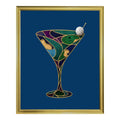 Premium Limited Edition Gold Framed "The 19th Hole" Abstract Golf Art Print