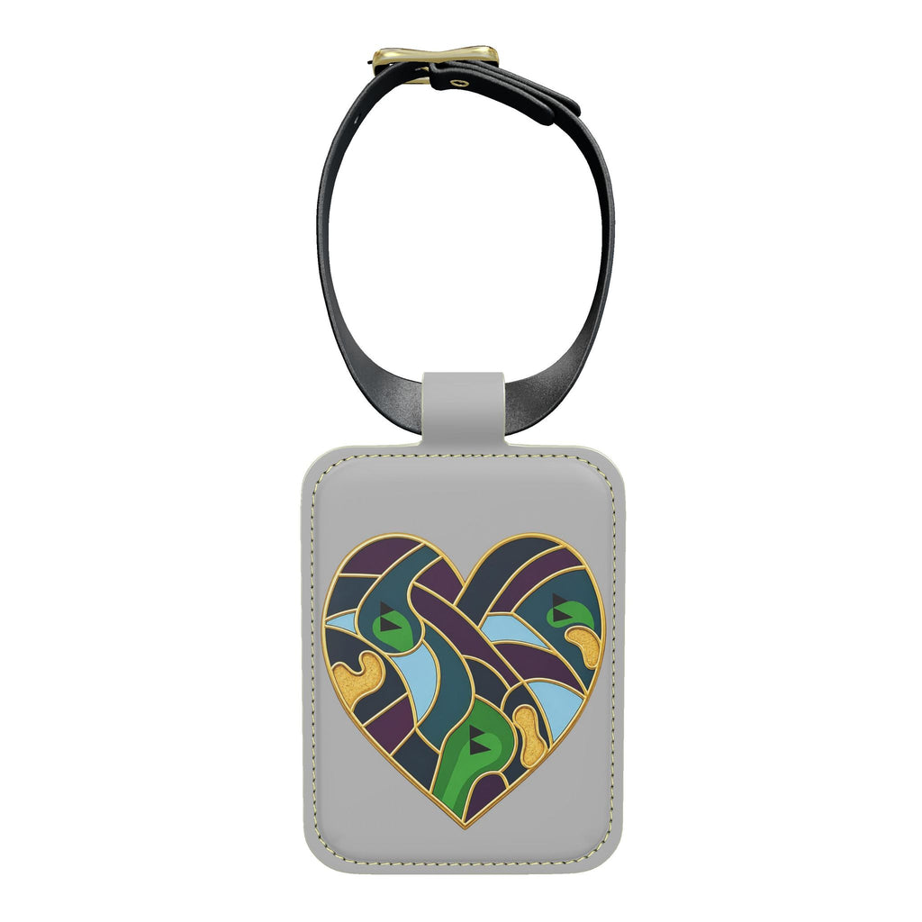 Luxury "Love The Game" Golf Art Luggage Tag