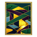 Premium Limited Edition. Gold Framed "Fairway  Home" Golf Art Print