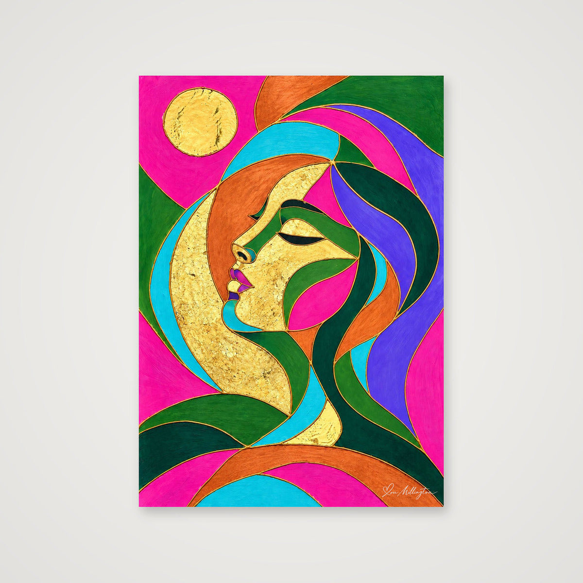 Expressive Reflection: Stillness — A4 (21×30cm, 8×12") Print only