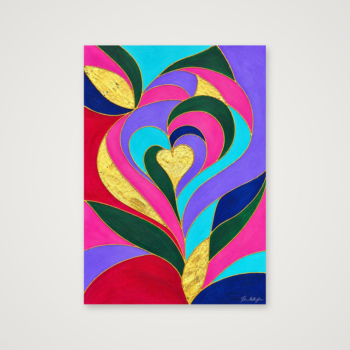 Expressive Reflection: Connection — 59×84cm, 23×33" Print only