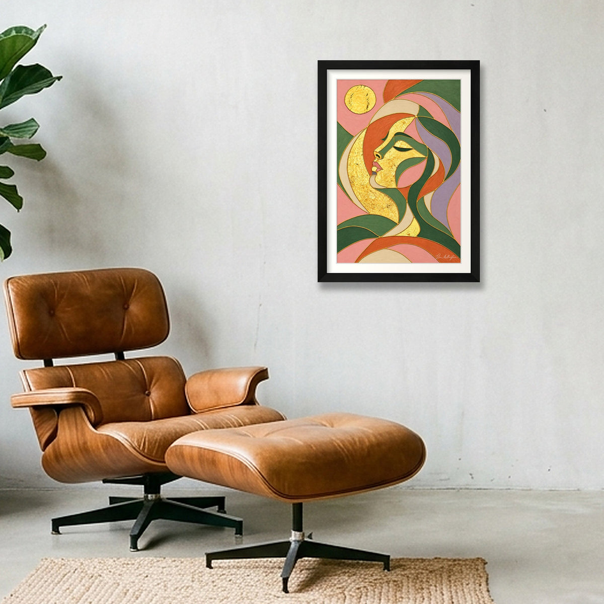 Refection: Stillness — A3 (30×42cm, 12×17") Black Frame