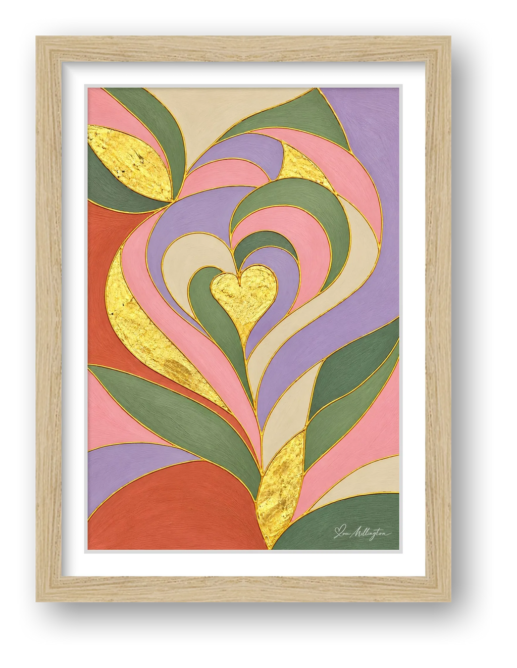 Reflection: Connection — framed