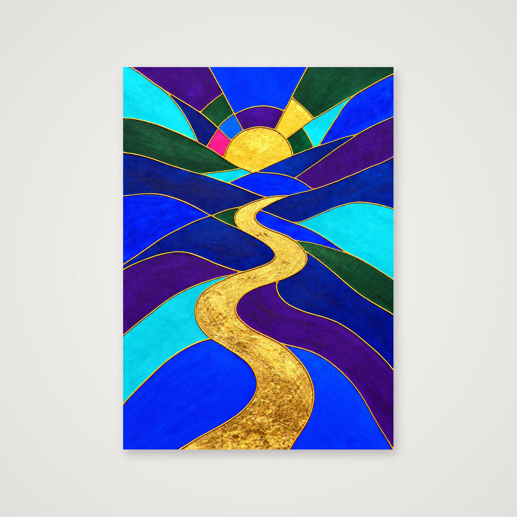 Expressive Reflection: New Dawn — A4 (21×30cm, 8×12") Print only