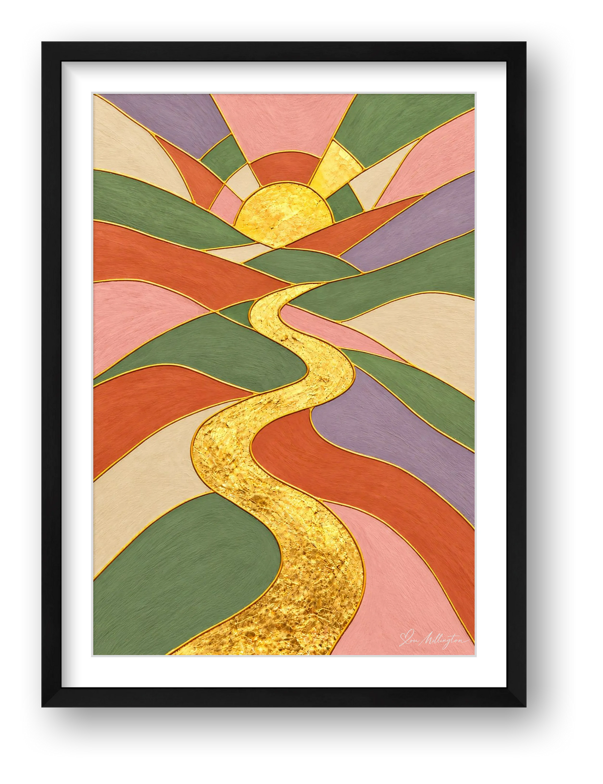 Reflection: New Dawn — framed