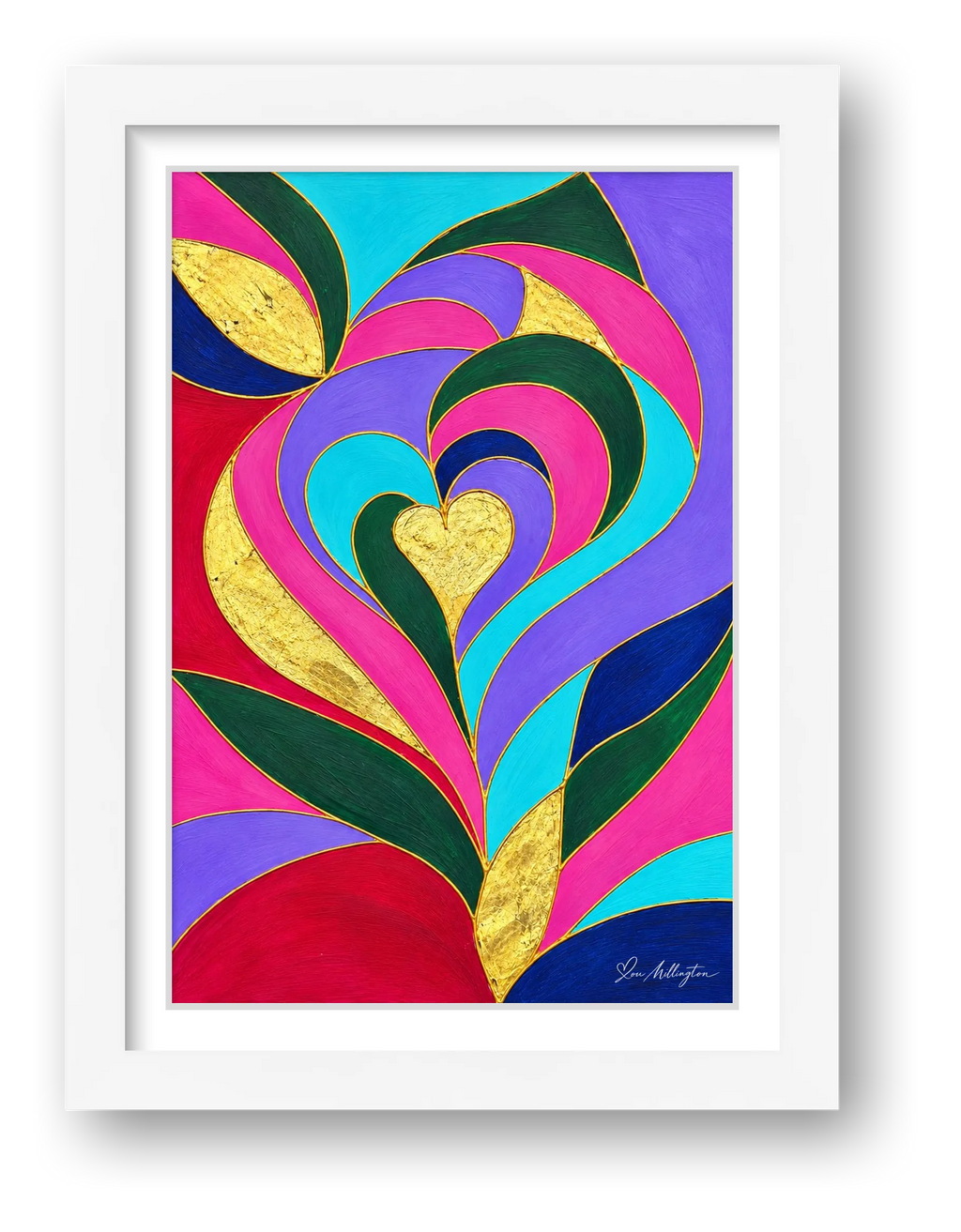Expressive Reflection: Connection — framed